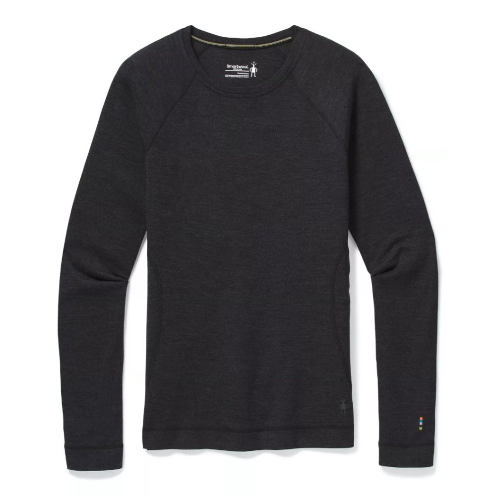 Smartwool Women's Classic Thermal Merino 250 Base Layer Crew Grey Large L